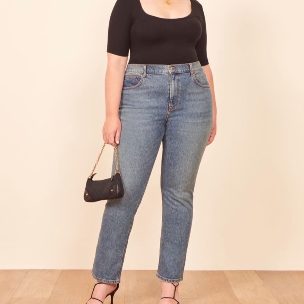 Reformation Liza High Straight Jean
